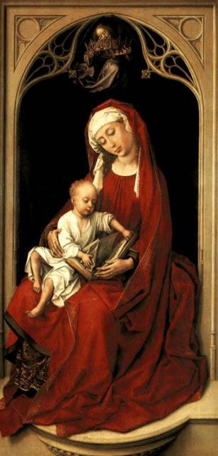 Szűzanya a Gyermekkel (Museo Nacional del Prado) – Rogier van der Weyden